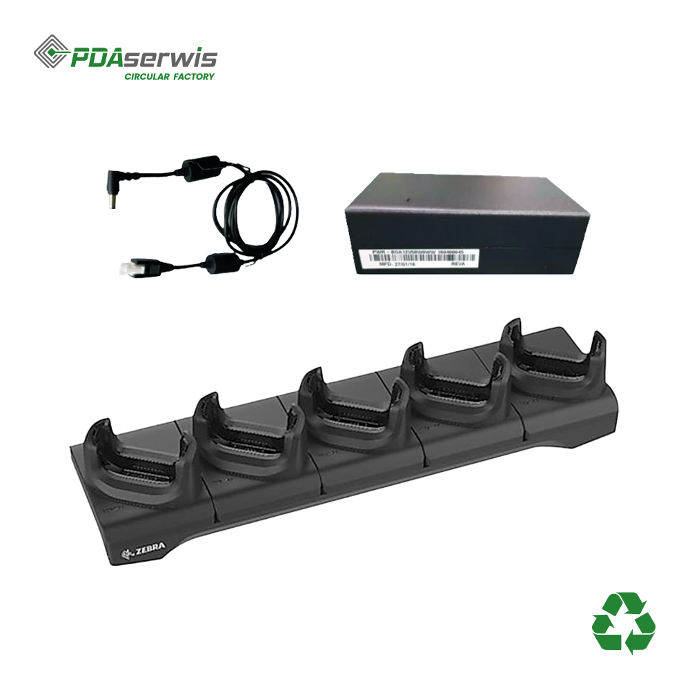 5-Slot Cradle (Kit) for Zebra TC51/56, TC52/57 Mobile Computer - CRD-TC51-5SCHG-01