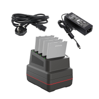 4-Slot Battery Charger for Honeywell CT30 XP Mobile Computer (UK) - CT30P-QBC-3