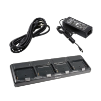 4-Slot Battery Charger for Honeywell Dolphin CT60 Mobile Computer - CT50-QBC-2-R