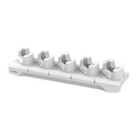 5-Slot Cradle for Zebra HC20 Mobile Computer - CRD-HC2L5L-BS5CO