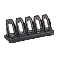 5-Slot Cradle for Zebra TC72, TC76 Mobile Computer - CRD-TC7X-SE5C1-01