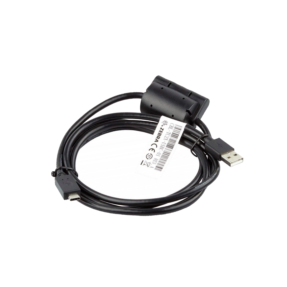Przewód USB-A do USB-C do terminali mobilnych Zebra - CBL-TC2X-USBC-01